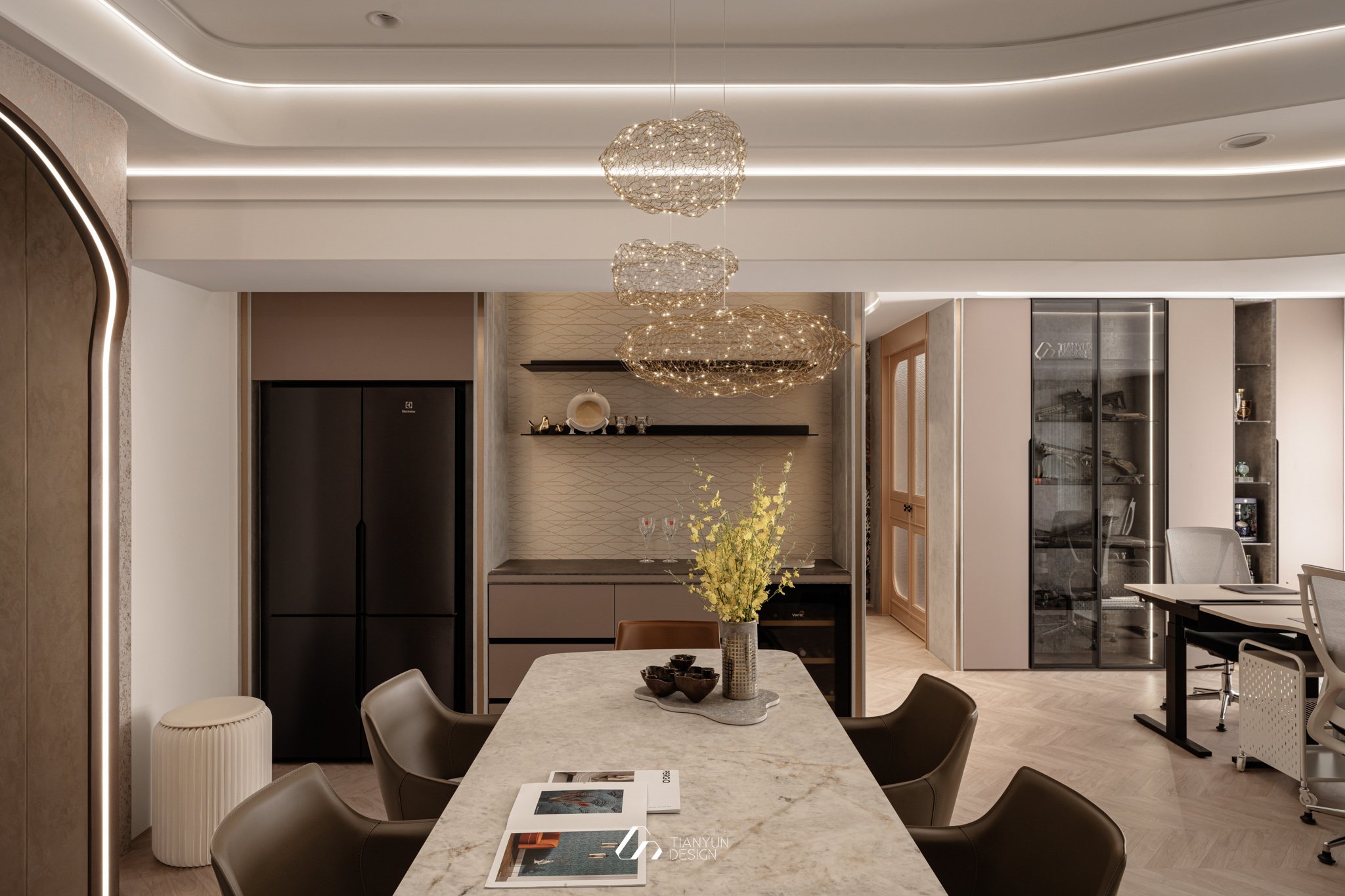 天雲流光 / 現代風