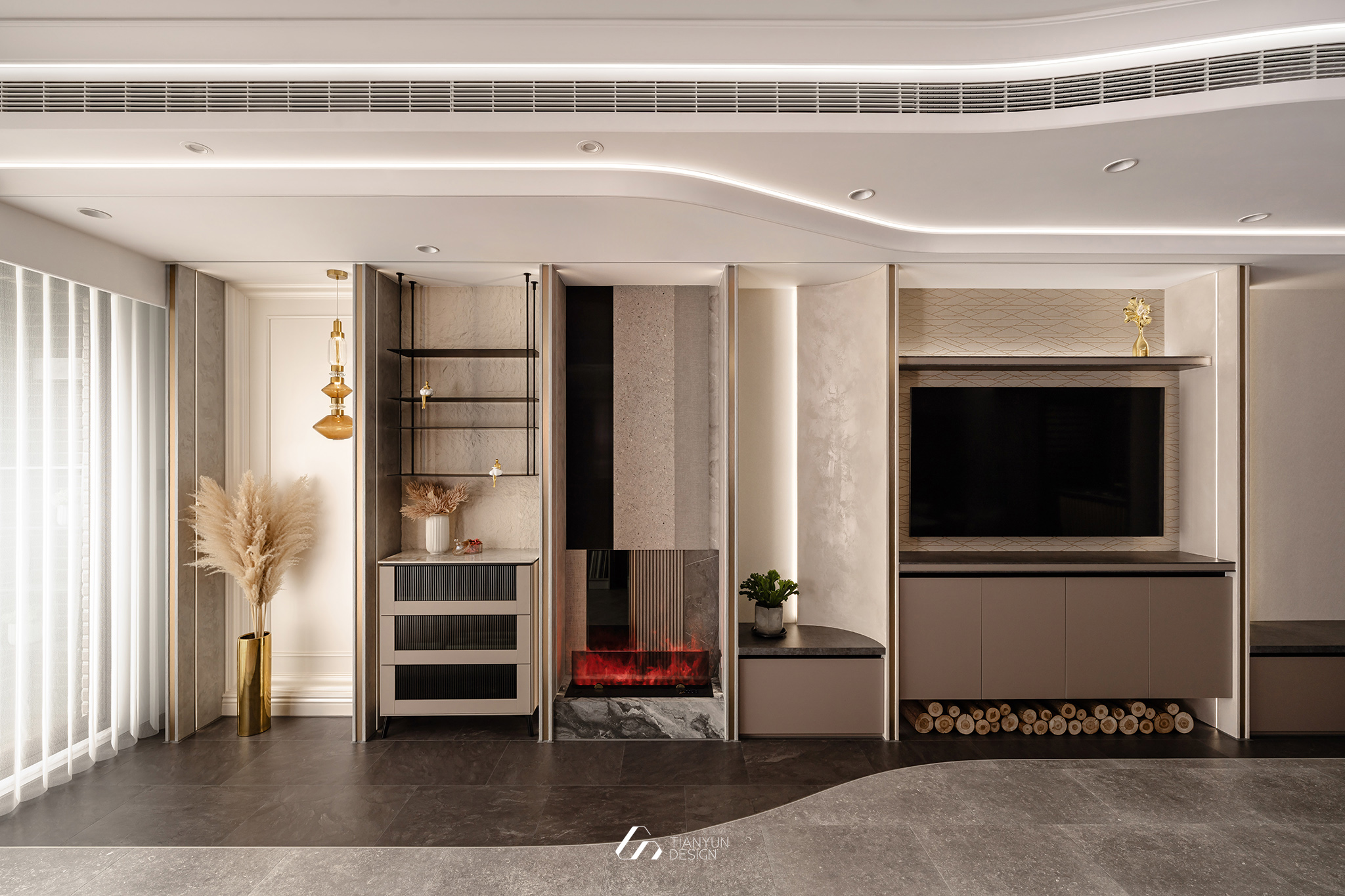 天雲流光 / 現代風