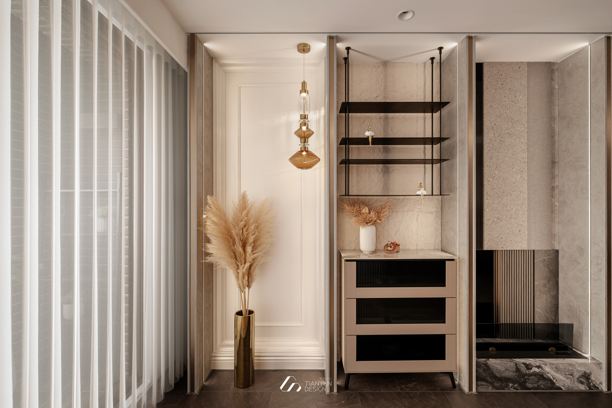 天雲流光 / 現代風